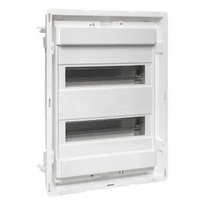 Основание силового щита "Nova" (с DIN-рейками) 24 модулей 2 габарит IP40 EKF nv-pbase-24