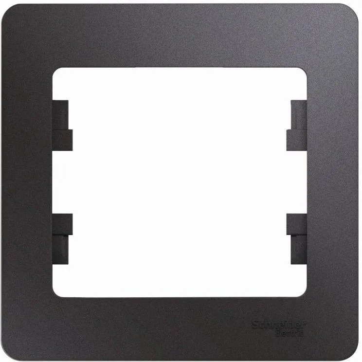 Рамка 1-м Glossa графит SE GSL001301