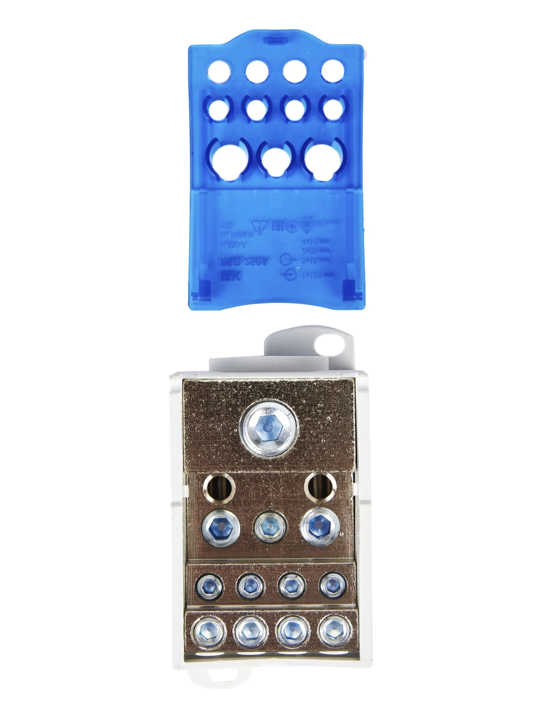 Блок распределительный РБД-250А на DIN-рейку IEK - Фото 2