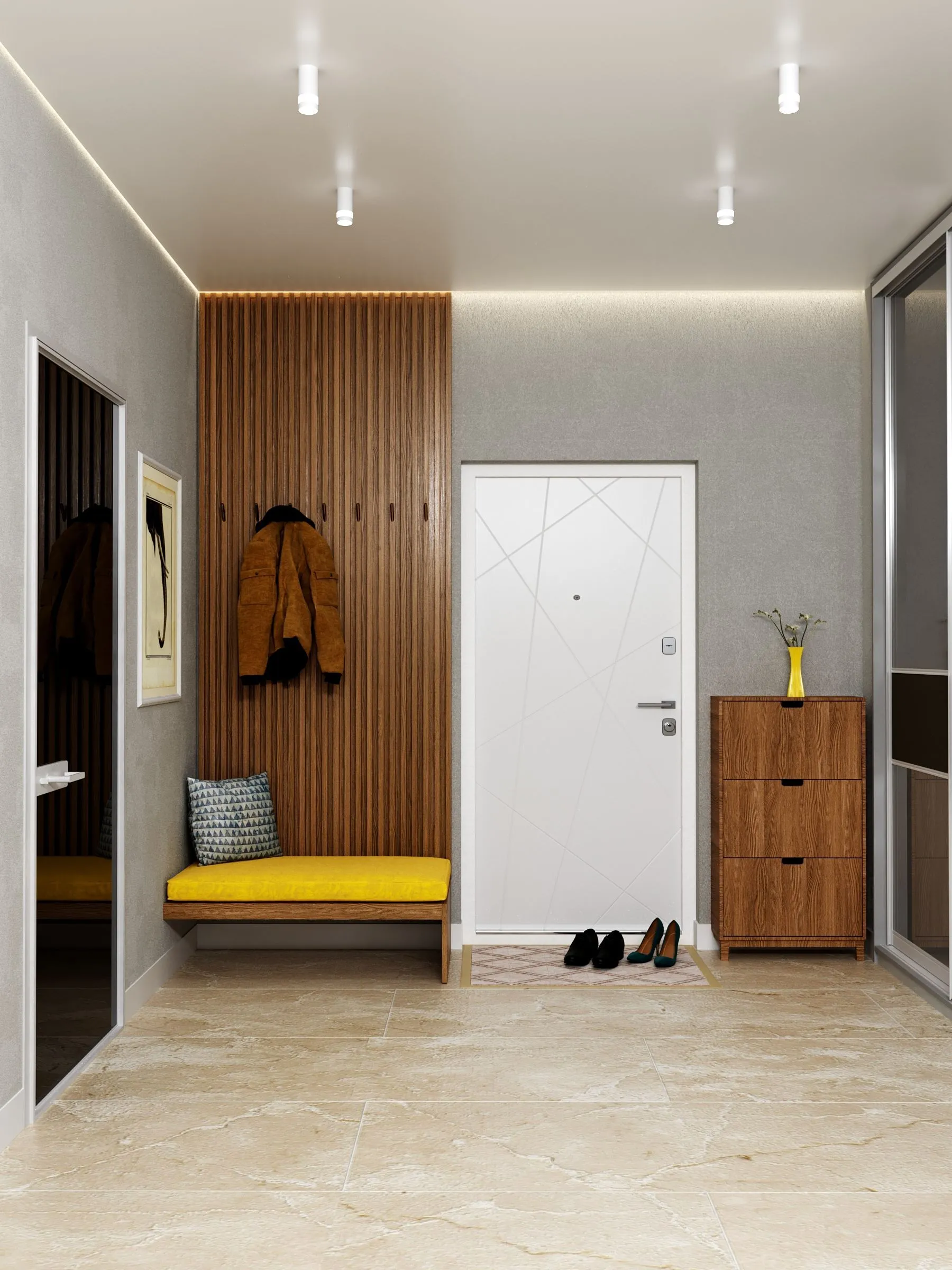 LIGHTING Светильник 4005 накладной потолочный под лампу GU10 белый IEK - Фото 4