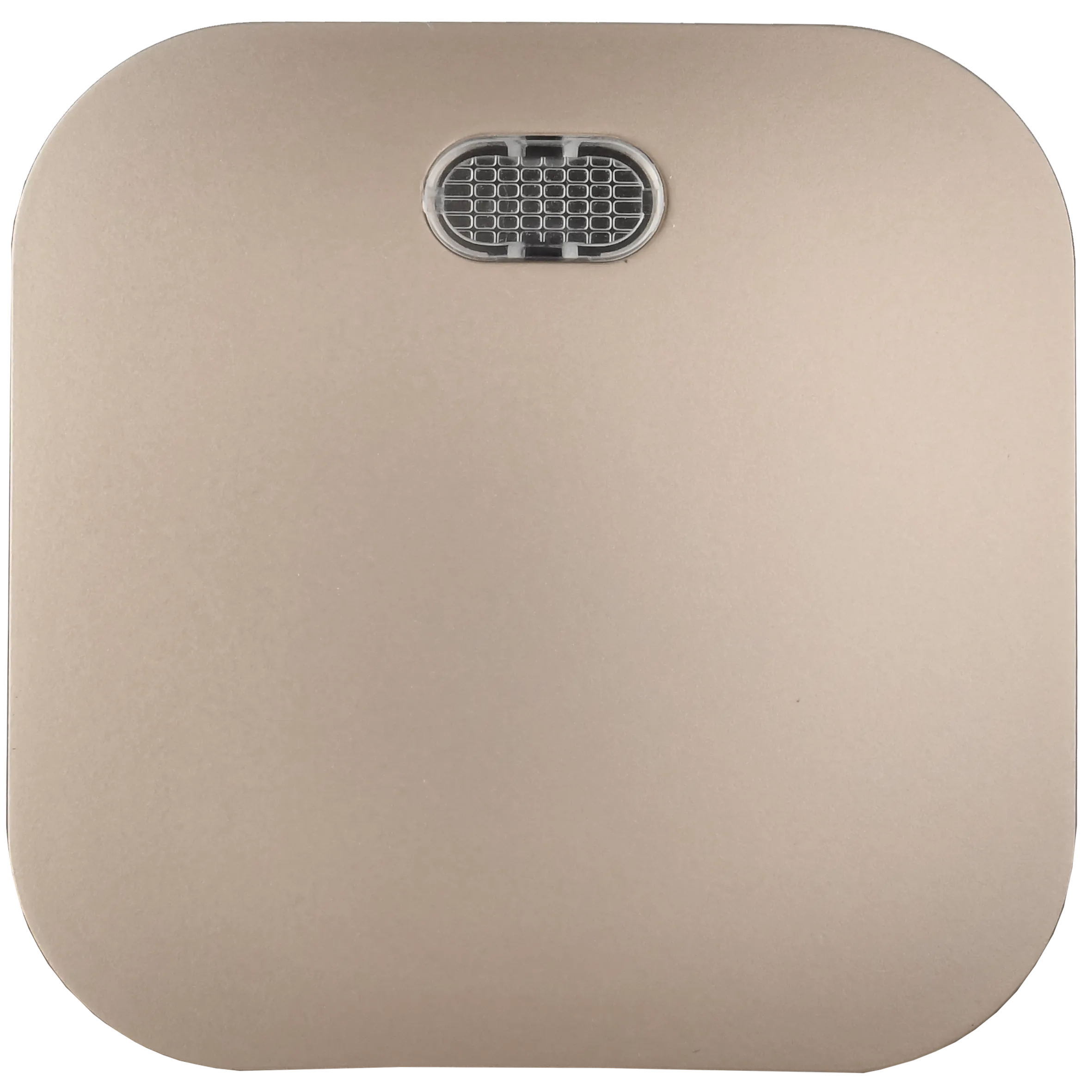 GLORY Выключатель 1-клавишный для открытой установки с индикацией 10А ВС20-1-1-ХШм шампань матовый IEK - Фото 3