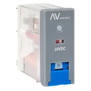 Реле промежуточное с кнопкой и мех. Индикацией RPAt 22/2 8A 24В DC EKF 