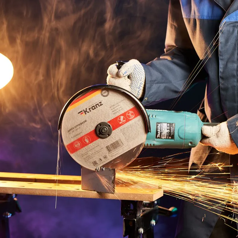 Диск отрезной по металлу 230х2,0х22,23мм KRANZ - Фото 2