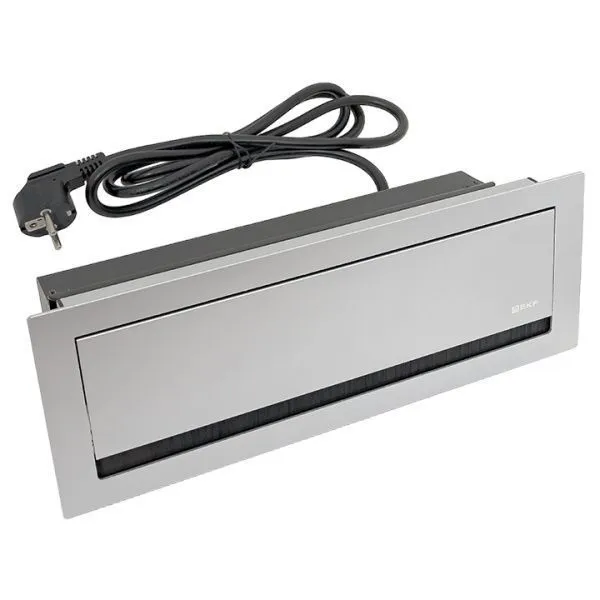 Встраиваемый настольный лючок, 8 модулей, C-Line - Фото 7