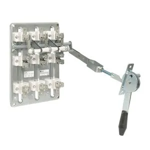 Разъединитель-предохранитель РПС-1 100А правый привод без ППН EKF Basic 