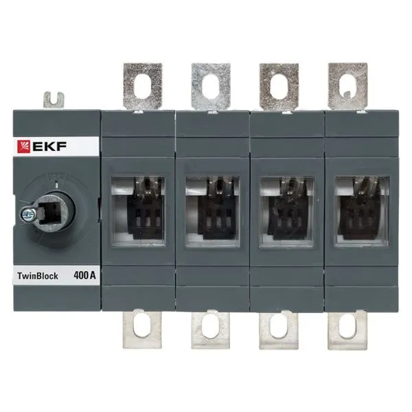 Рубильник 400A 4P без рукоятки управления TwinBlock EKF - Фото 2