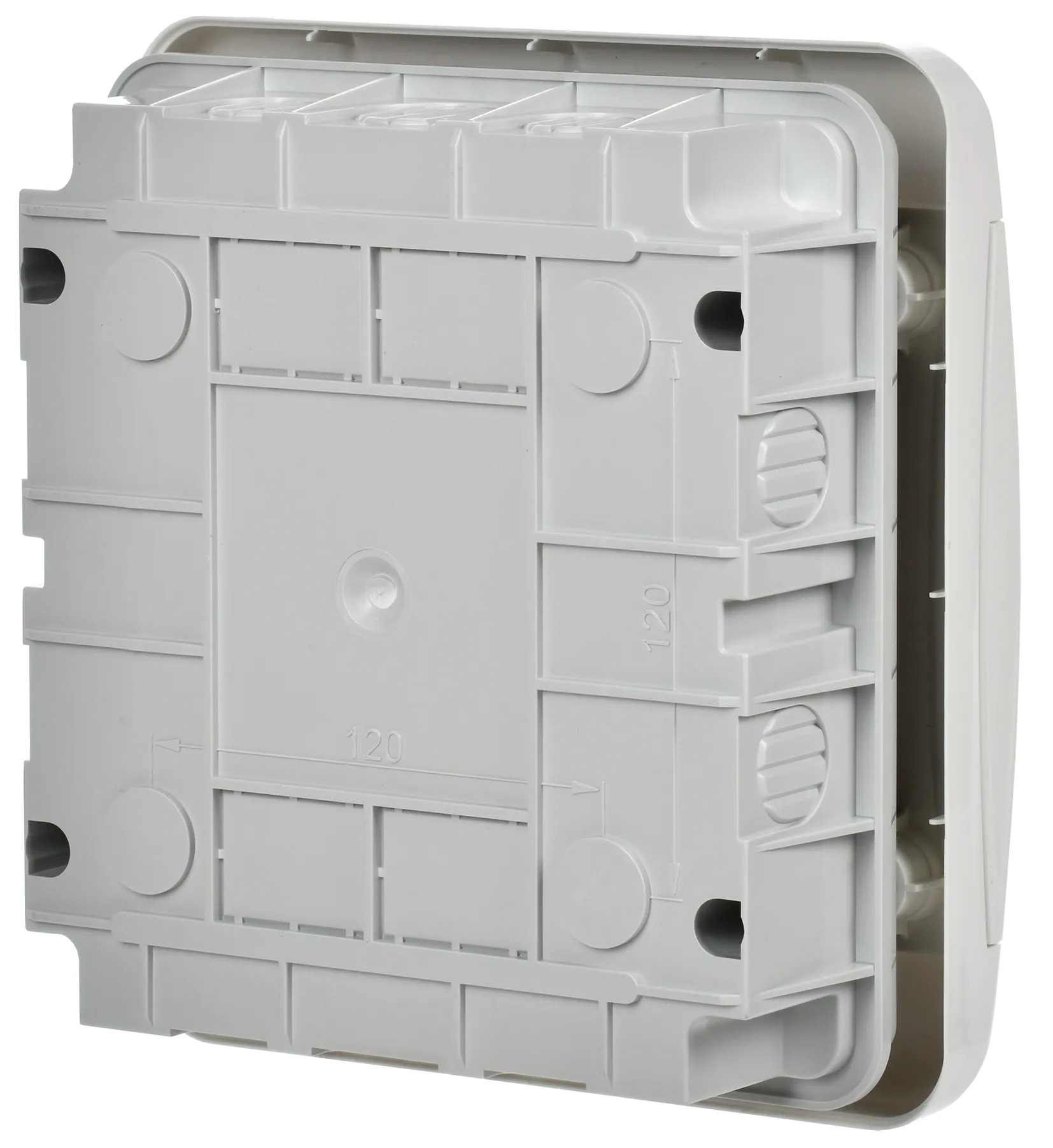 TEKFOR Корпус пластиковый ЩРВ-П-8 IP41 белая дверь IEK - Фото 4