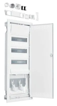 Щит cкрытой установки 36 мест + Multimedia с акссесуарами, (881х348х89) IP-30// Hager - Volta Hybrid