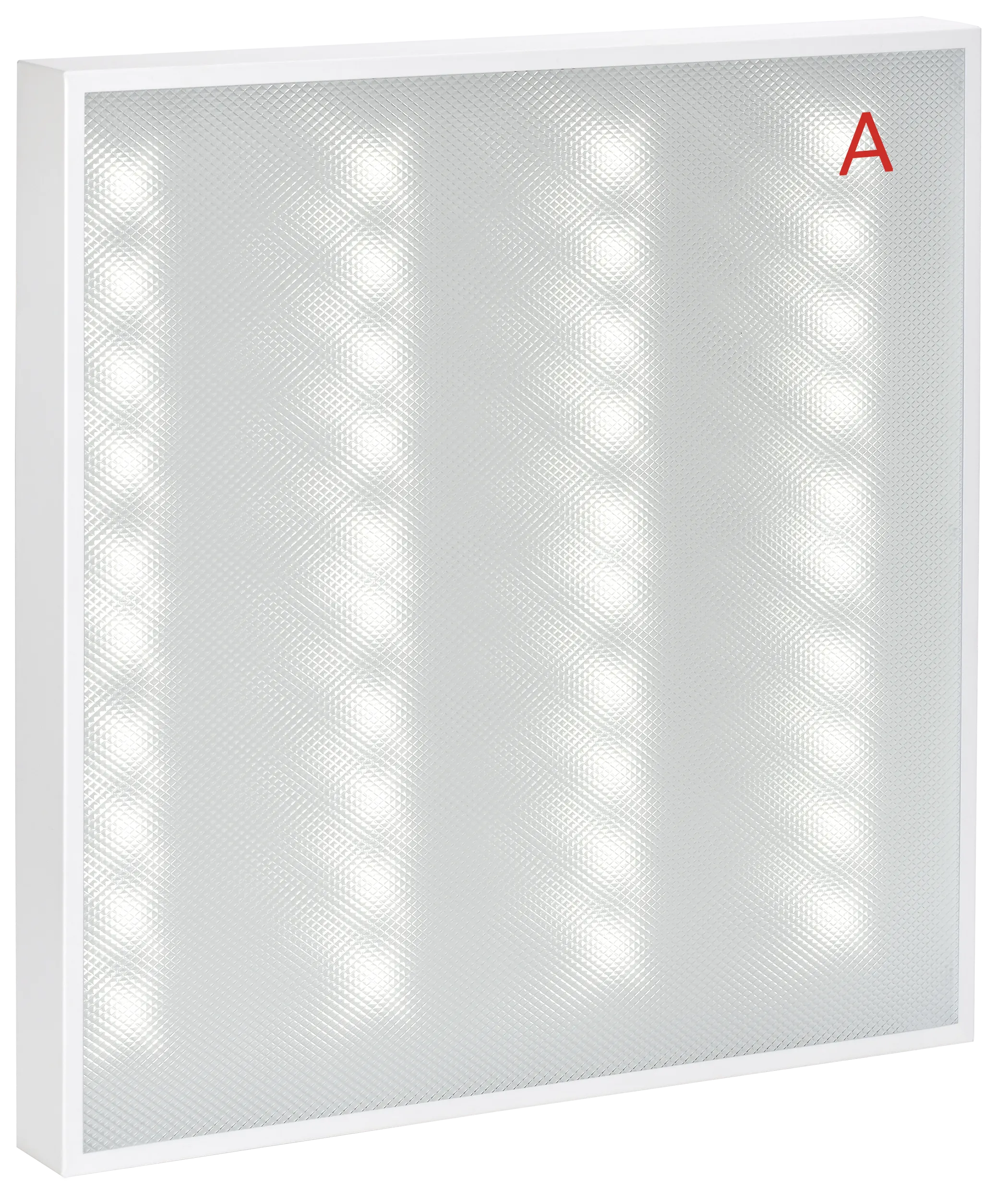 LIGHTING PRO Светильник светодиодный ДВО 1001A 45Вт 4000К IP40 595х595мм призма БАП 3ч IEK - Фото 2