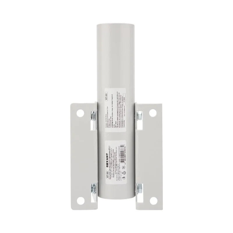 Кронштейн накладной / под бандажную ленту с переменным углом белый (230х150х150, Ø 57) REXANT  арт.607-302; 607-304; - Фото 4