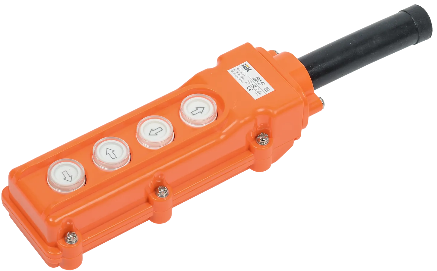 Пульт управления ПКТ-62 на 4 кнопки IP54 IEK