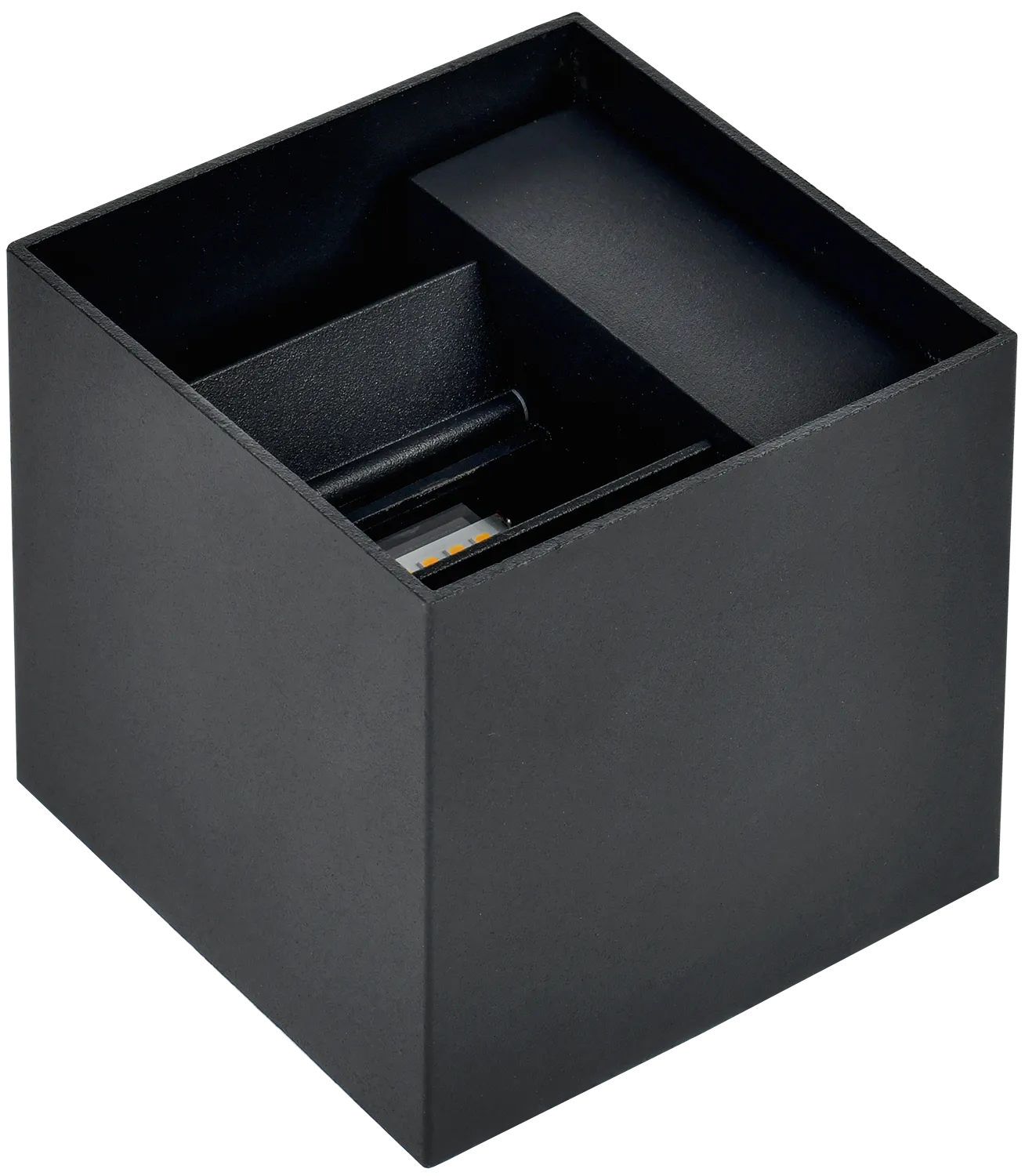 LIGHTING Светильник уличный светодиодный 5111 настенный 6Вт 4000К IP65 черный IEK LT-DBU0-5111-006-40-K02