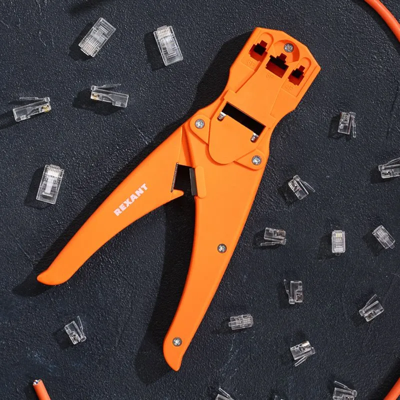 Кримпер HT-468S для обжима 8P8C, 6P6C, 4P4C REXANT - Фото 2