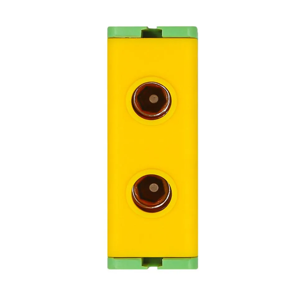 Клемма вводная КСВ 6-50 желто-зеленая - Фото 2