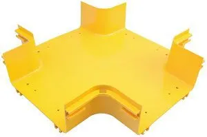 ITK Х-соединитель горизонтальный оптического лотка 240мм DS-240-31630