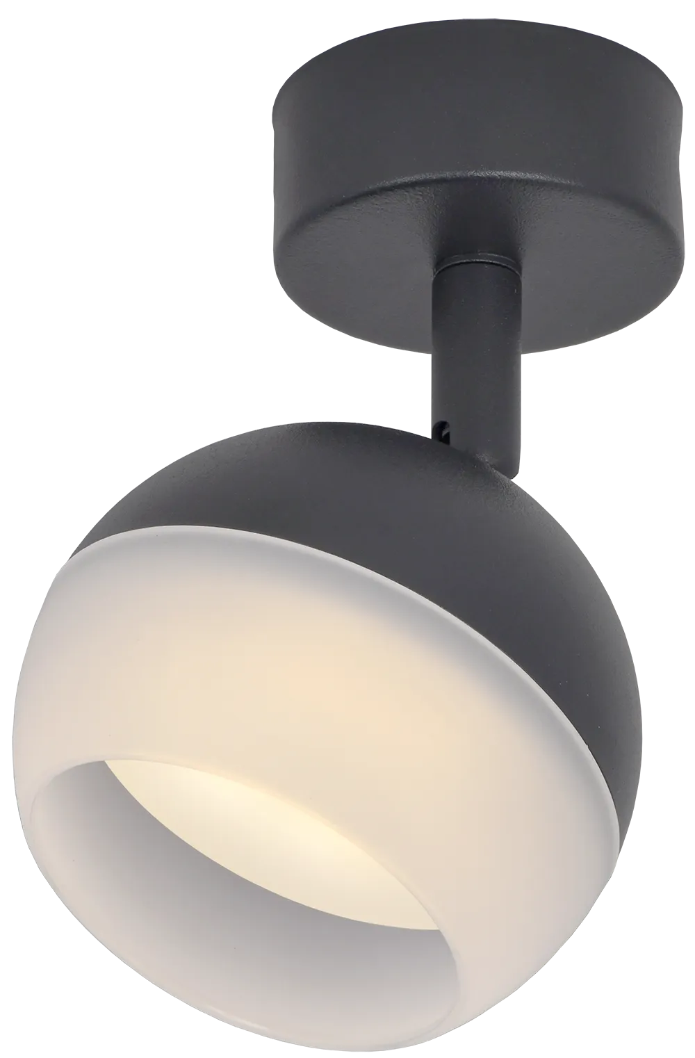 LIGHTING Светильник 4011 накладной настено-потолочный под лампу GX53 черный IEK - Фото 5