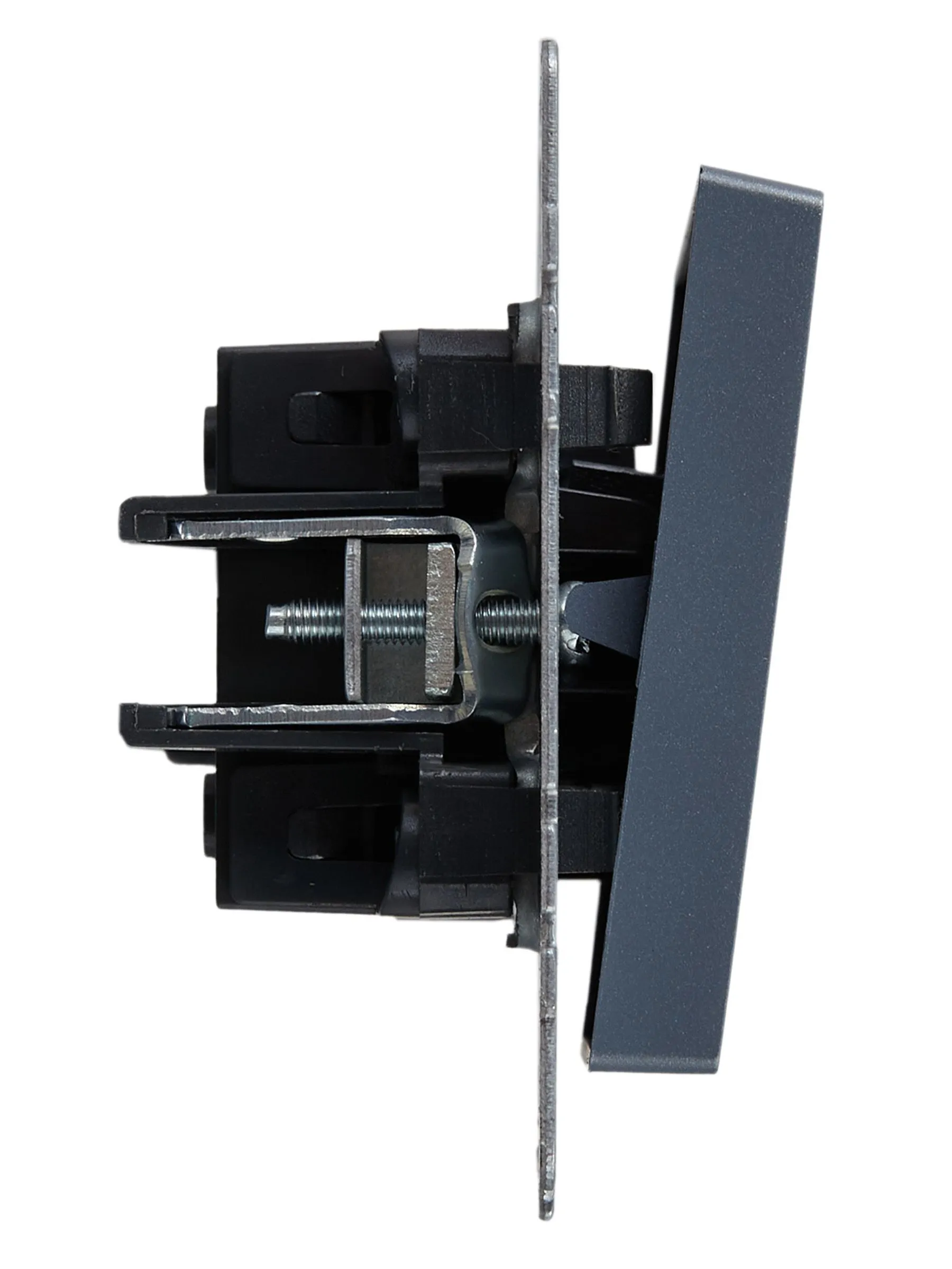 BRITE Выключатель 1-клавишный перекрестный 10А ВС10-1-3-БрМ маренго IEK - Фото 7