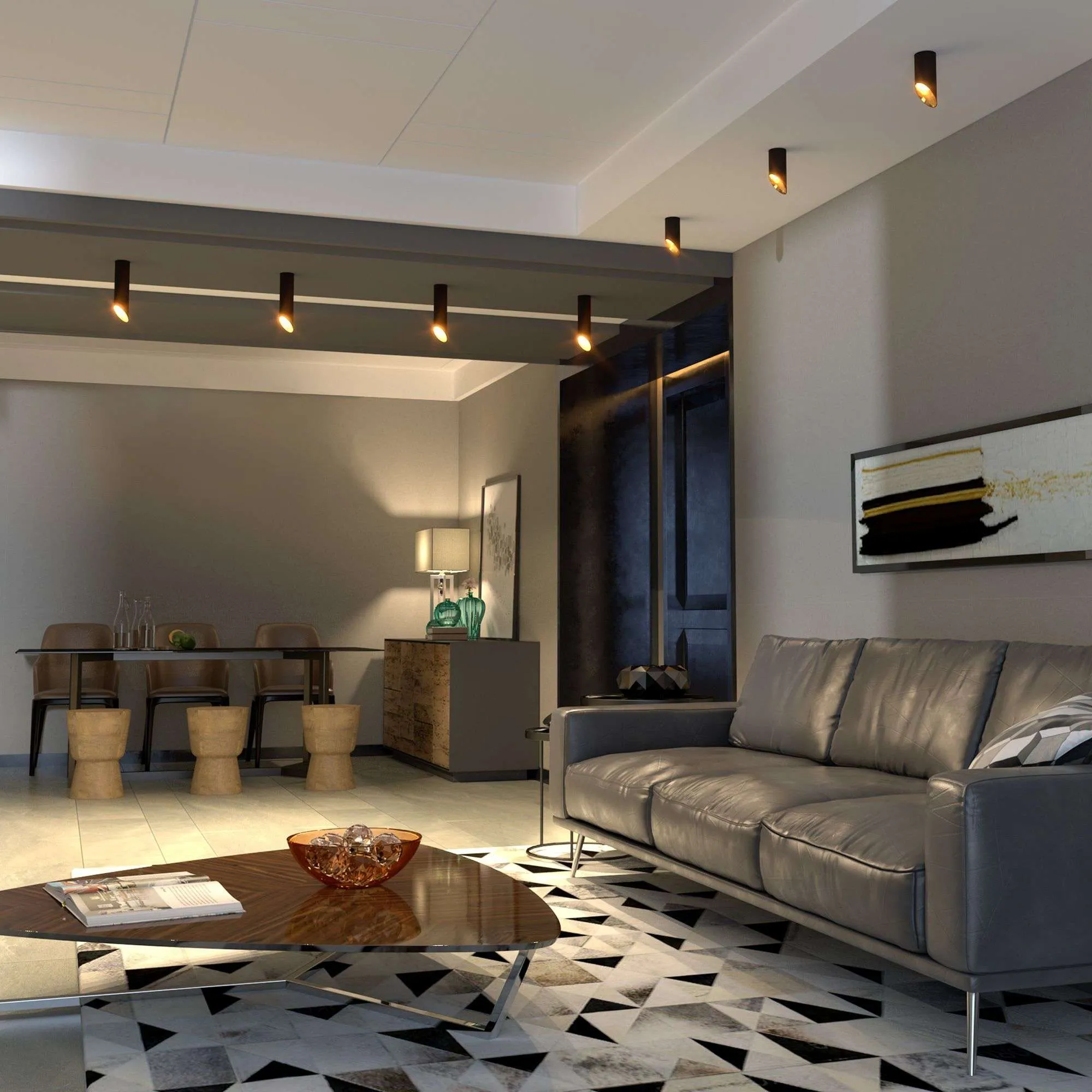 Светильник светодиодный акцентный DLN115 GU10 черный/золото Elektrostandard - Фото 3