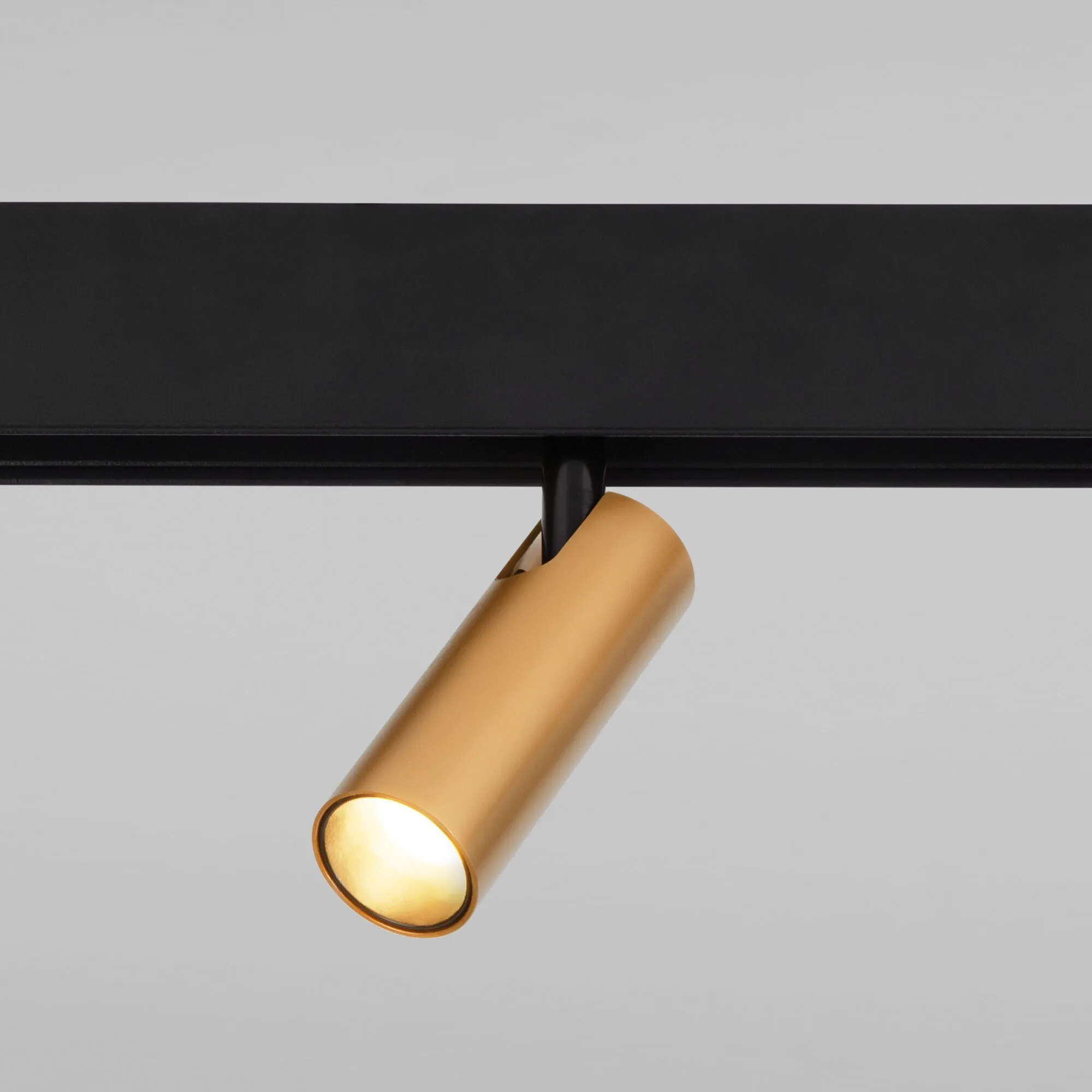Slim Magnetic Трековый светильник 7W 4200K Cubo (латунь) 85035/01 Elektrostandard (УЦЕНКА) a062794уц