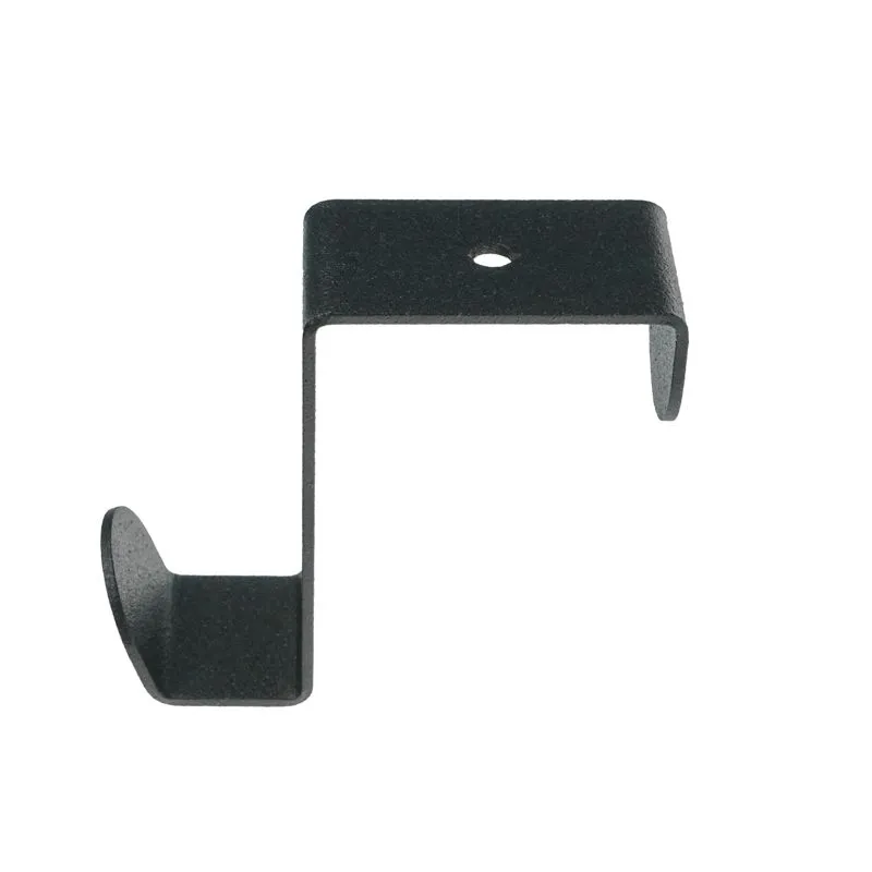 Держатель для хранения одежды в стиле лофт, крепление на дверь, 3 штуки, черный REXANT - Фото 2