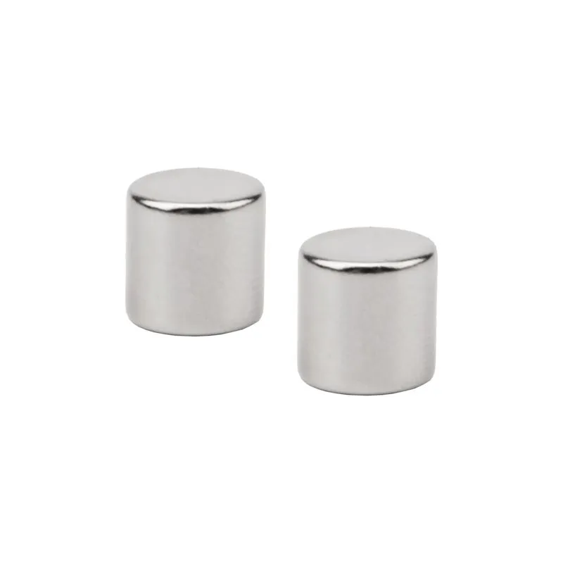 Неодимовый магнит диск 10х10мм сцепление 3,7 кг (упаковка 2 шт) Rexant