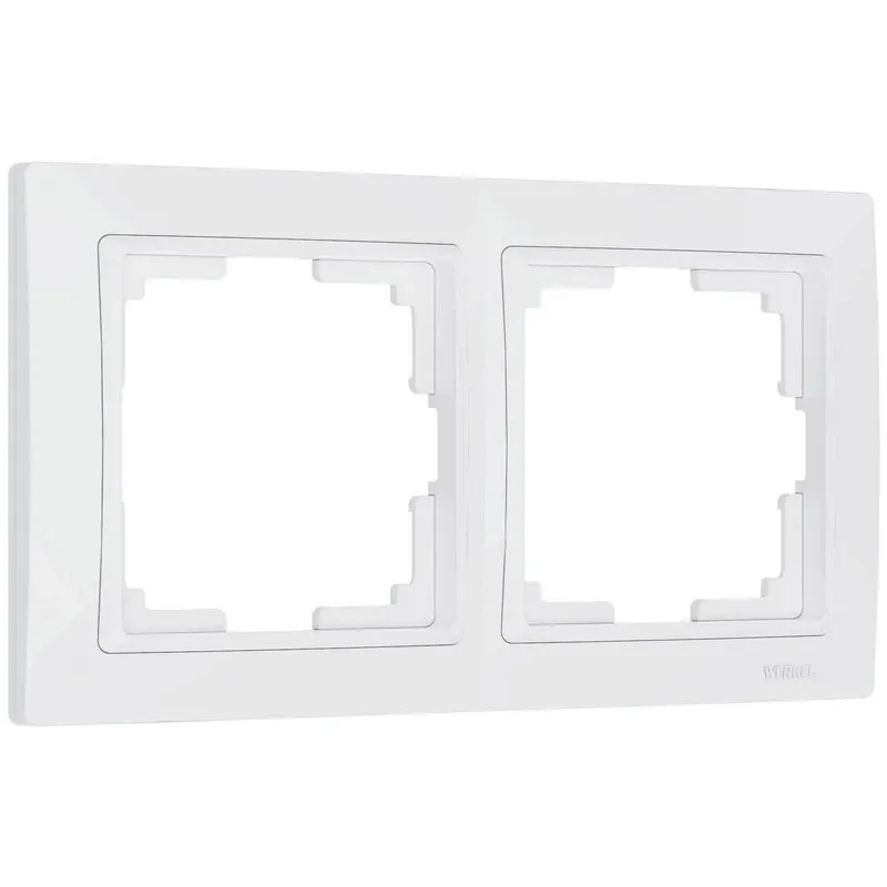 Рамка на 2 поста Snabb basic (белый)  Werkel