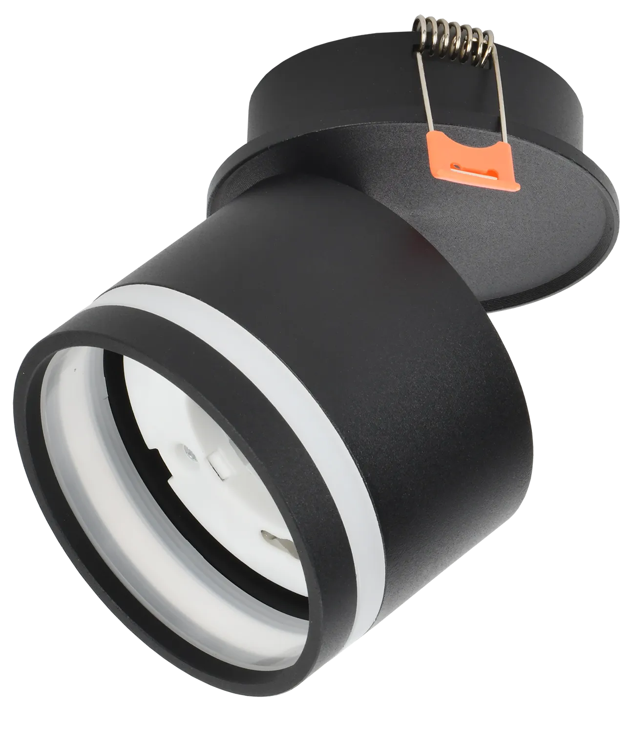 LIGHTING Светильник 4033 встраиваемый поворотный под лампу GX53 черный IEK LT-UVB0-4033-GX53-1-K02
