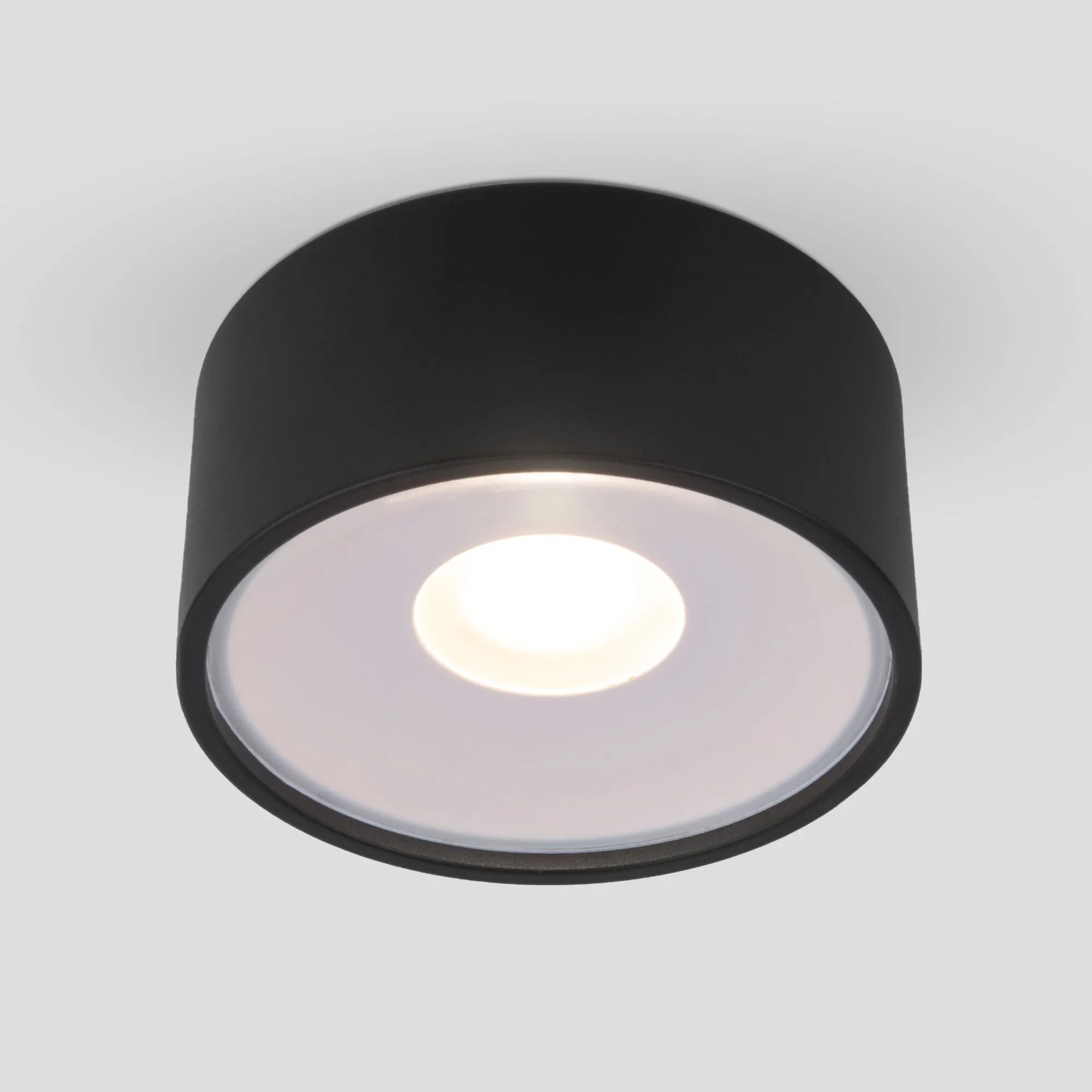 Светильник уличный потолочный Light LED 2135 IP65 35141/H черный Elektrostandard (УЦЕНКА) для наружного освещения