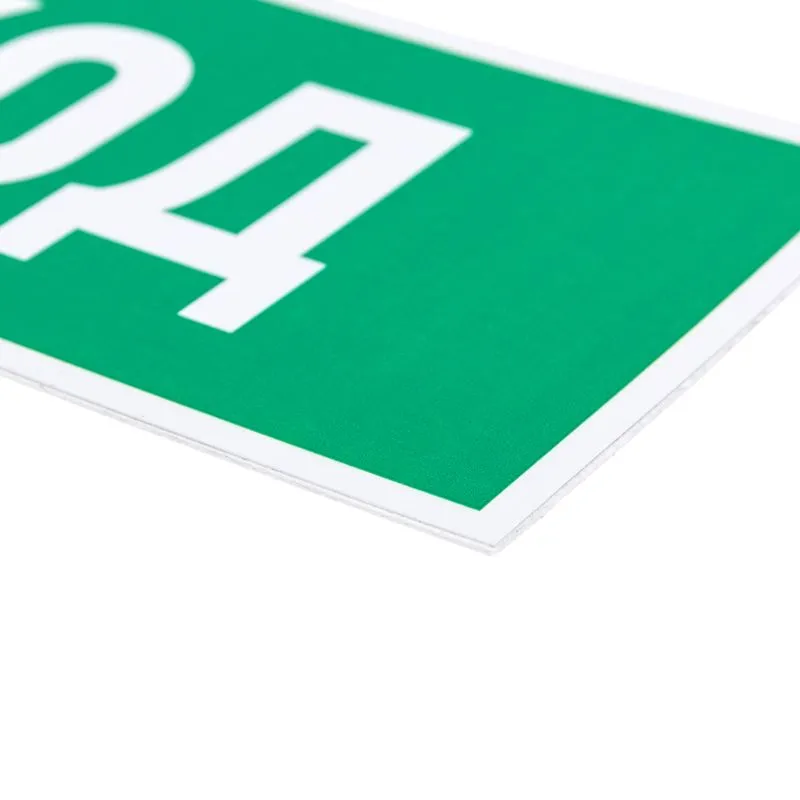 Табличка ПВХ эвакуационный знак «Указатель выхода» 100х300 мм REXANT - Фото 2