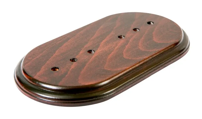 Подложка двухместная "Элегант", цвет-  красное дерево, ТМ "МЕЗОНИНЪ" GE70712-27