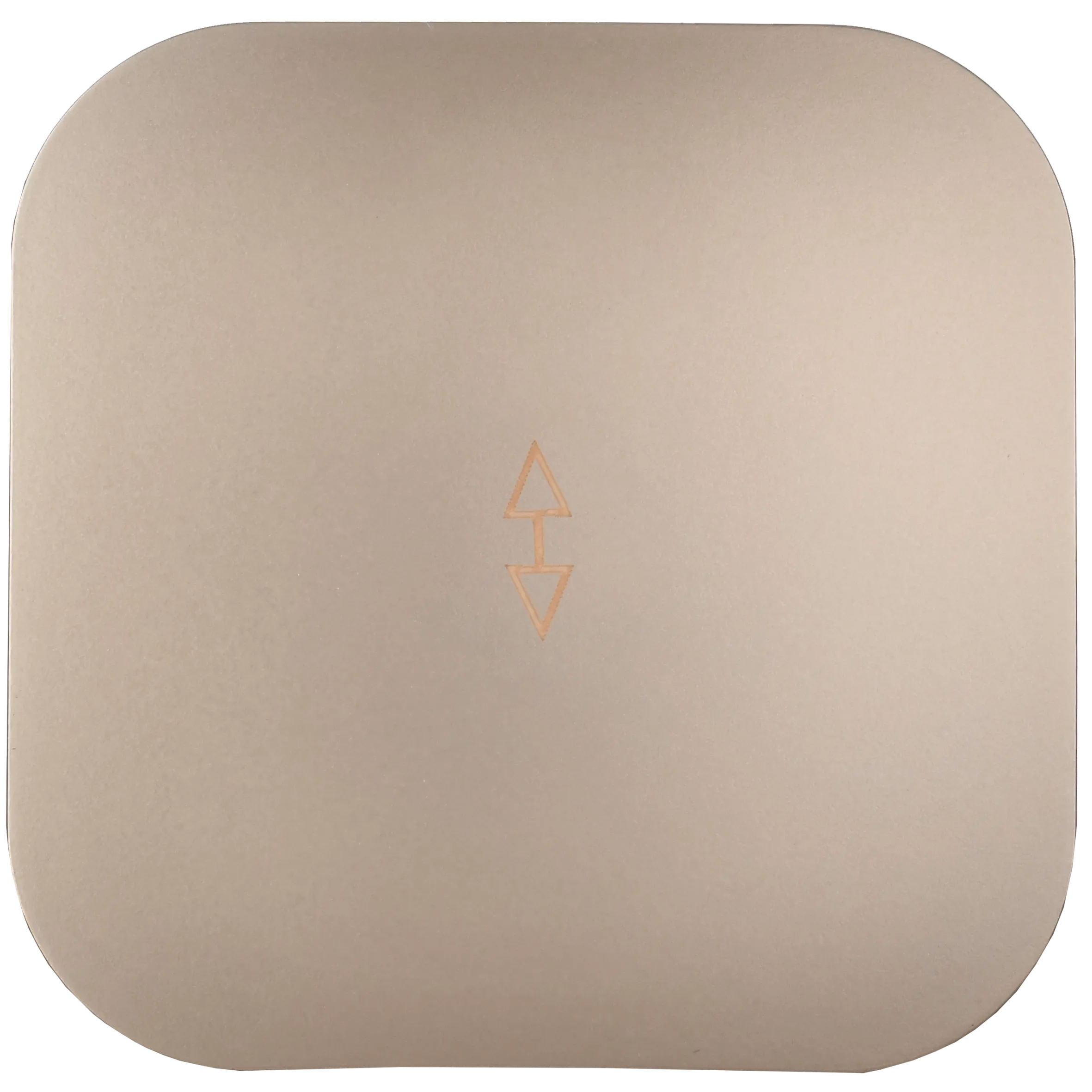 GLORY Выключатель 1-клавишный для открытой установки проходной 10А ВСп10-1-0-ХШм шампань матовый IEK - Фото 3