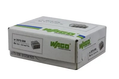 2273-208 Экспресс-клемма 8-проводная до 2,5 мм², (50 шт./уп.) WAGO - Фото 3