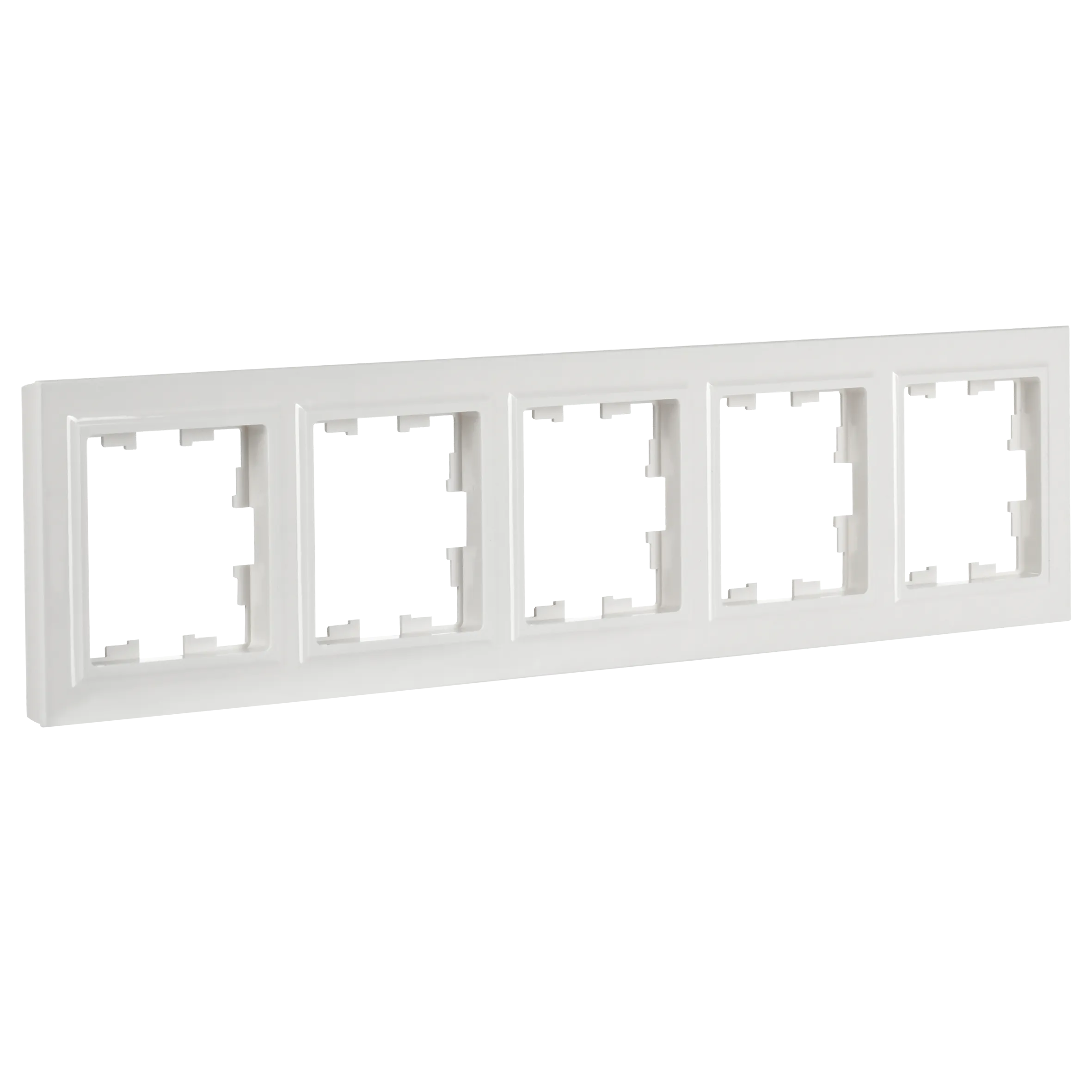 BRITE Рамка 5-местная РУ-5-БрБ белый IEK - Фото 5