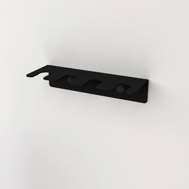 Держатель для хранения зубных щеток и насадок, монтаж без сверления, черный REXANT - Фото 2