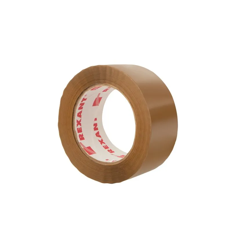 Скотч упаковочный REXANT 48 мм х 50 мкм, коричневый, рулон 150 м - Фото 3