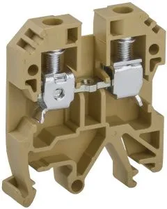 Клемма винтовая КВИ-6мм2 желтая IEK 