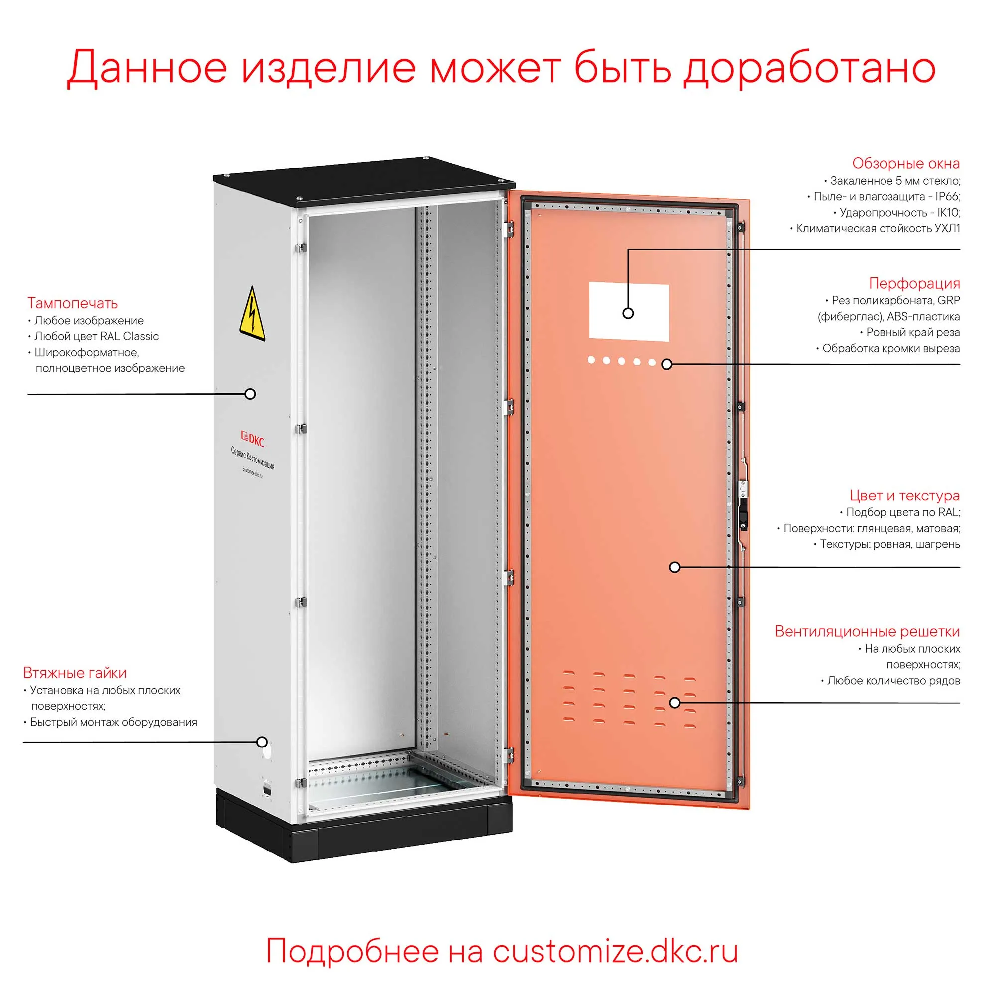 Дверь внутренняя, для шкафов CQE 1400 x 600 мм - Фото 2