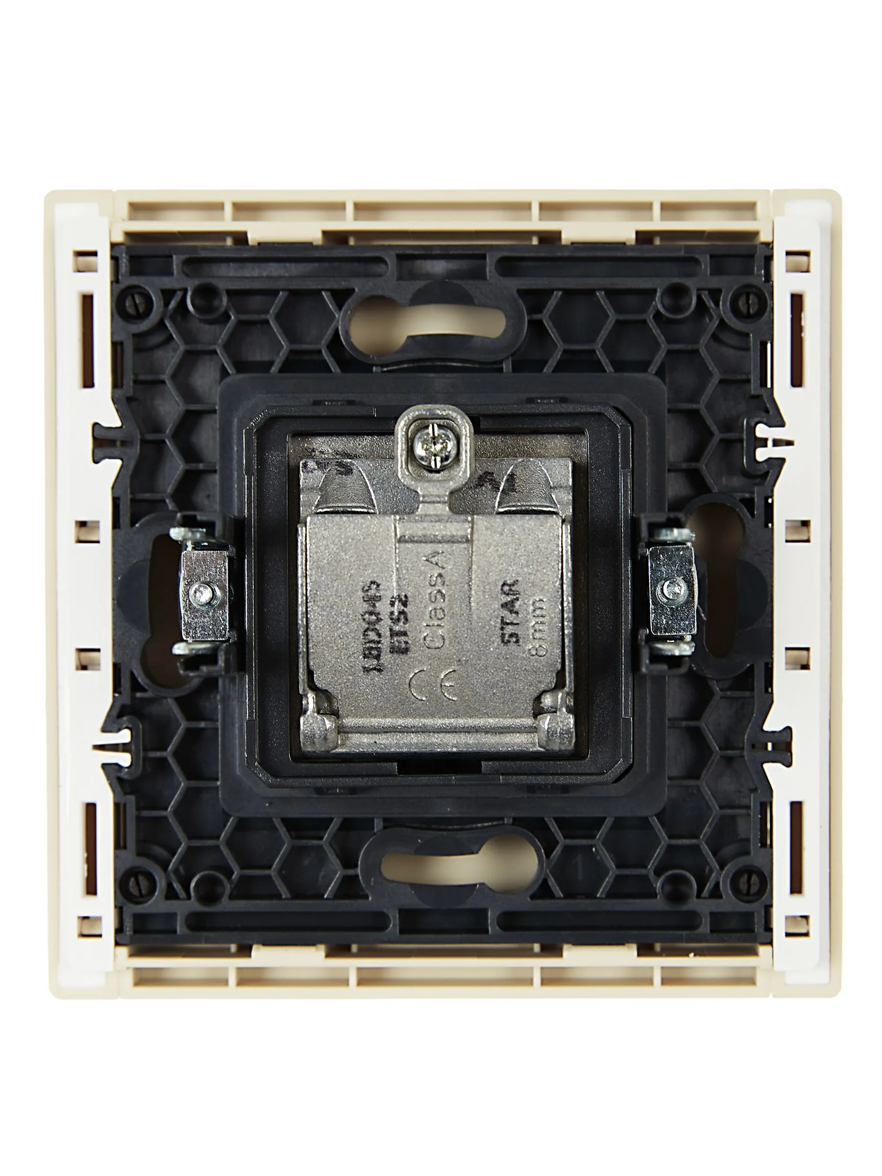 FORTE&PIANO Розетка двойная TV+SAT FP438 ваниль IEK - Фото 4