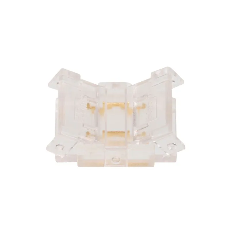 Коннектор WOLTA WLS-2PIN-10MM-MONO-I последовательный для стабилизированной одноцветной SMD ленты 48В 120лед/м шириной 10мм. Цена за 1 шт., мин. кратн