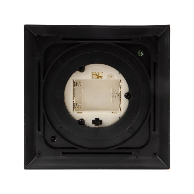 Декоративный фонарь со свечкой и шишкой, бронзовый корпус, размер 14x14x27 см, цвет теплый белый - Фото 4