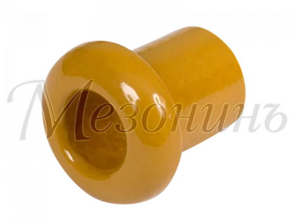 Втулка межстеновая фарфор, цвет - песочное золото (2шт/уп), ТМ "МЕЗОНИНЪ" GE70010-32