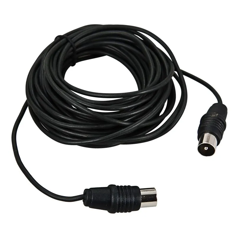 Шнур ТВ штекер - ТВ штекер, 3м, черный REXANT - Фото 3