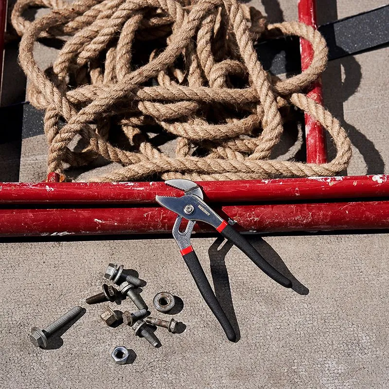 Клещи переставные 200мм никелированные, обливные рукоятки REXANT - Фото 2