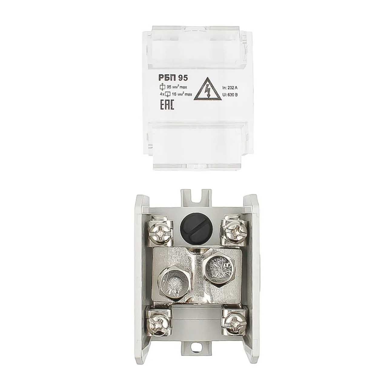 Блок проходной РБП 95 (1х95-4х16 мм2) 232/100А - Фото 7
