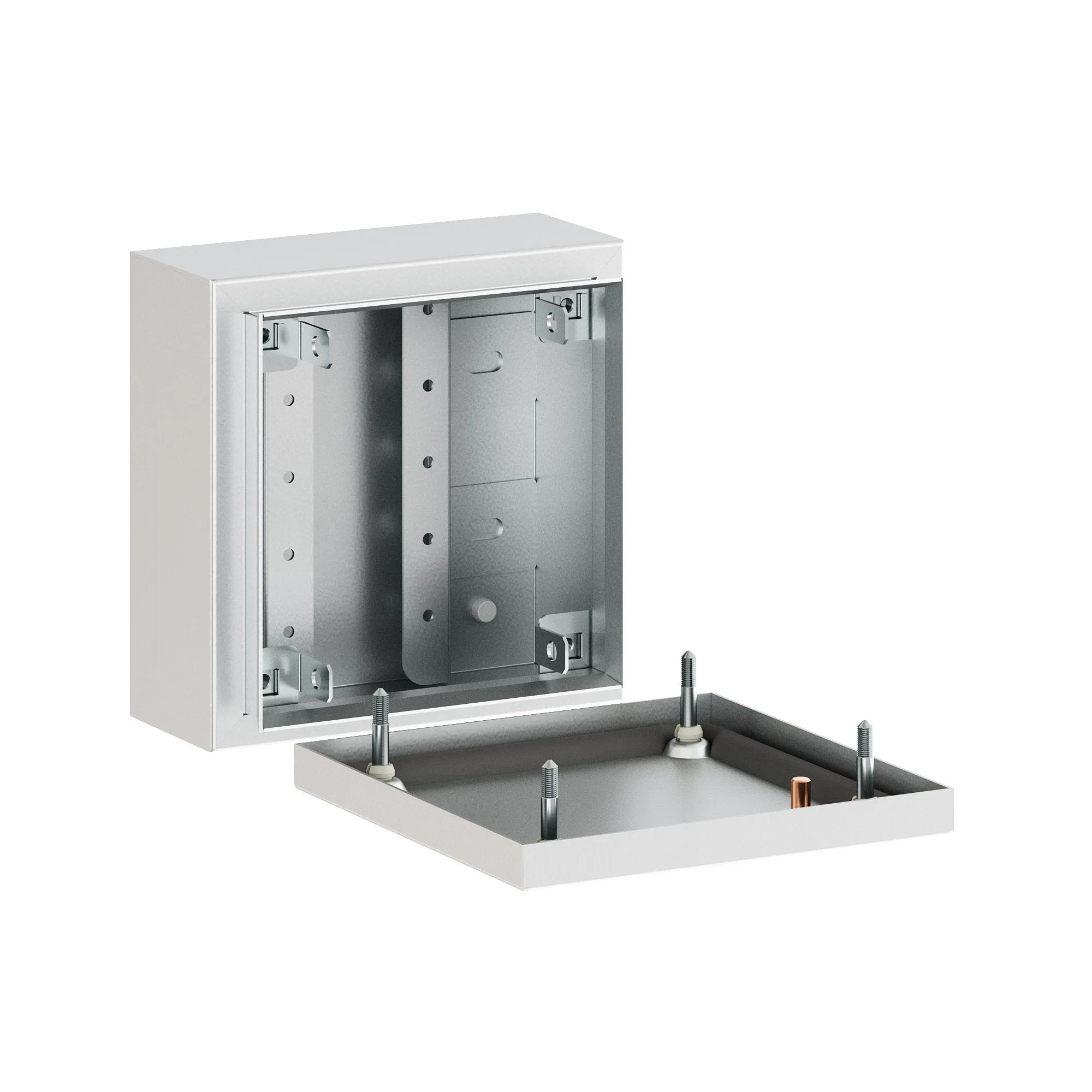 Корпус клеммный металлический SDE 150х150х80мм DKC R5SDE118 - Фото 2