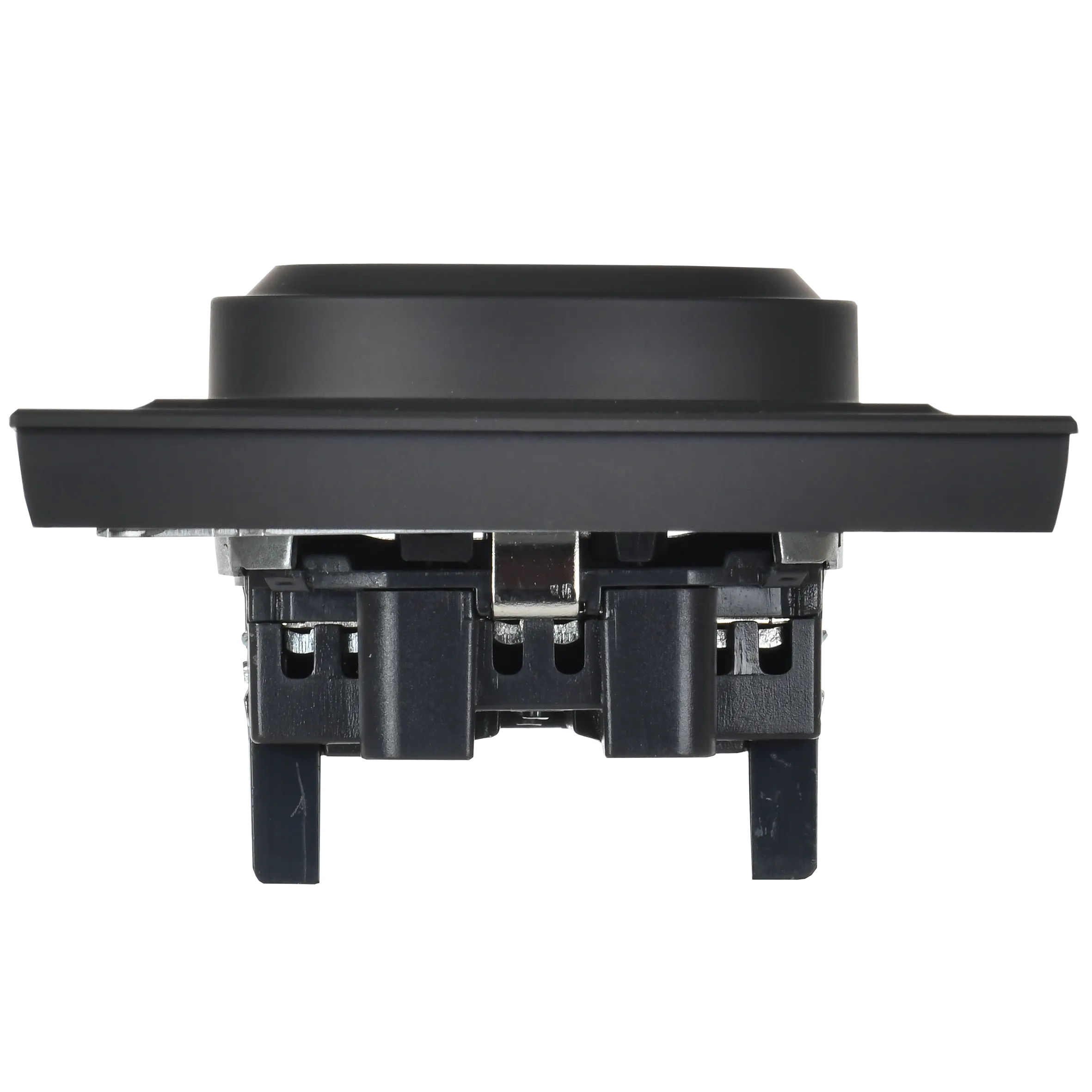 BRITE Розетка 2-местная с заземлением без защитных шторок 16А в сборе РС12-3-БрГ графит IEK - Фото 3