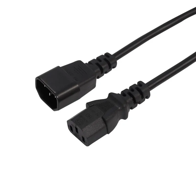 Шнур сетевой IEC 320 C13 – IEC 320 C14 3x0,75мм², 6А, длина 3м REXANT 04-2724