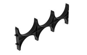 Кластер тройной, двухсторонний для двустенных труб d63 мм Промрукав PR08.3949