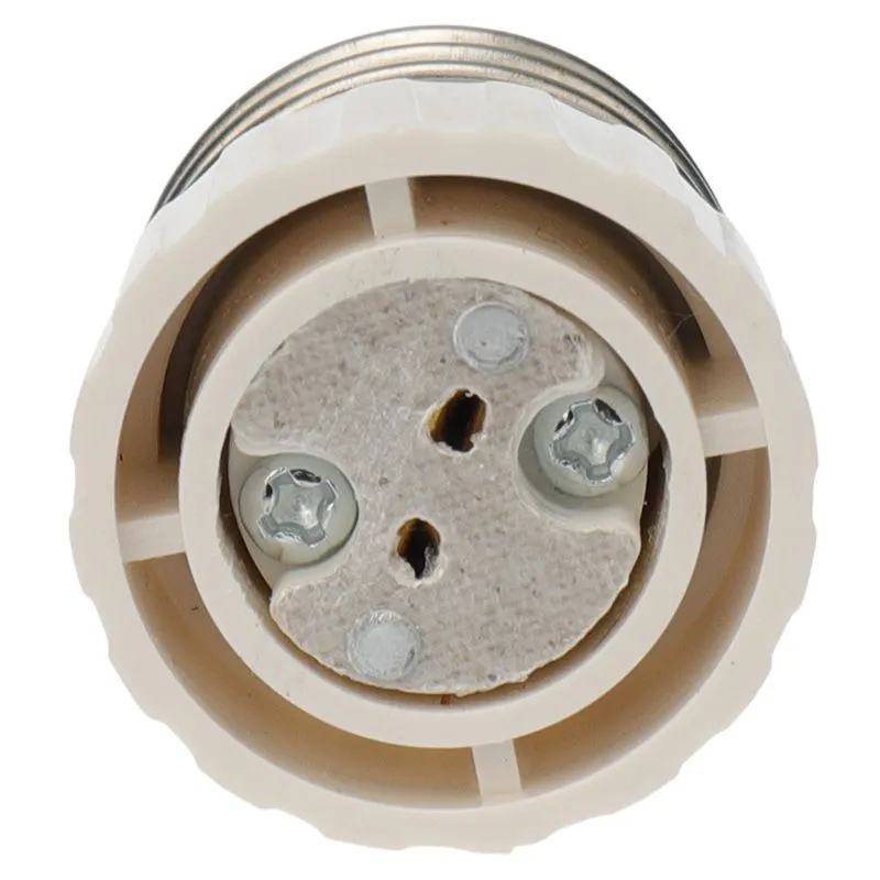 Переходник цокольный E27-GU5.3 белый REXANT - Фото 3