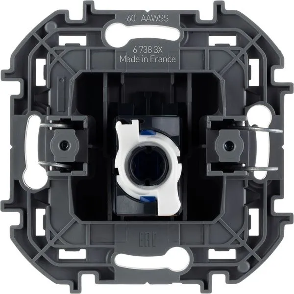 INSPIRIA Розетка компьютерная RJ45 категория 6 UTP алюминий - Фото 2